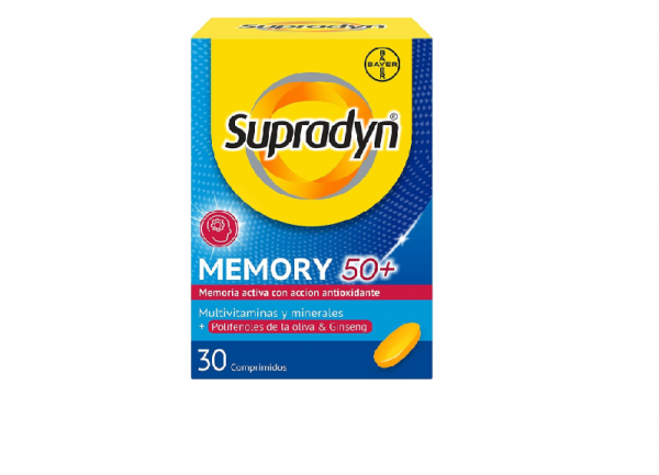 SUPRADYN MEMORIA 50+  30 COMPRIMIDOS